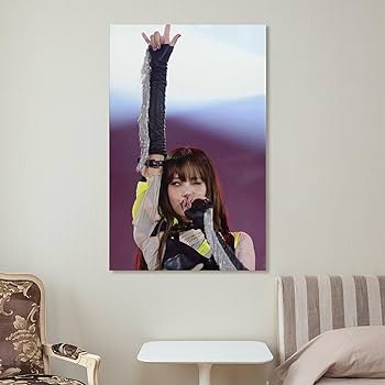 Amazon.co.jp: Lisa歌手リサのポスター アートパネル キャンバス
